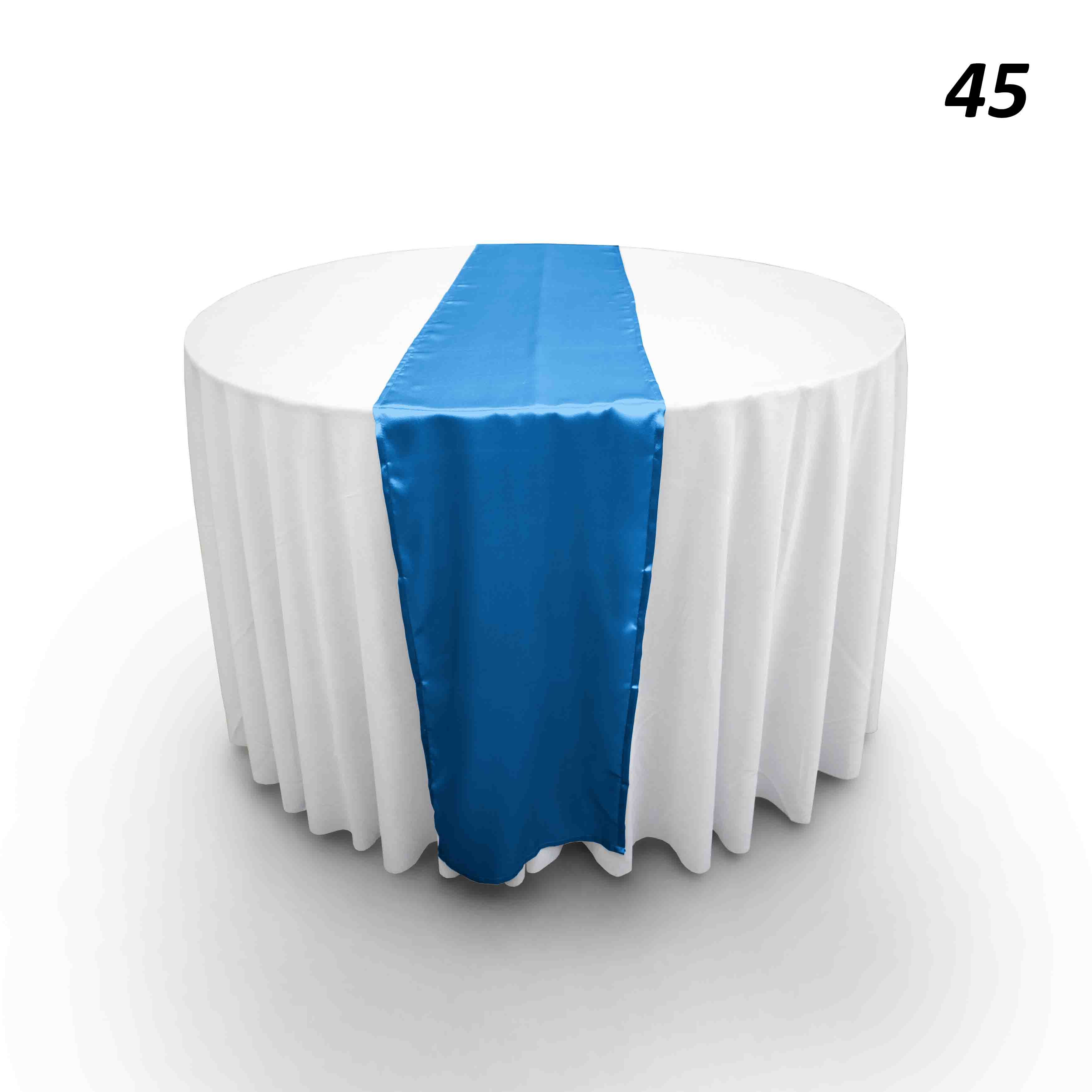 PY Textiles | TABLECLOTHS | Table Runners | TABLE RUNNER SATIN 45
